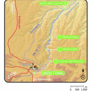 Mapa-de-la-ruta-Molinos-Guadalopillo